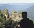 Ted in front of the Three Sisters in the Blue Mountains