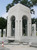 One of two structures commemorating the efforts of Americans in World War II